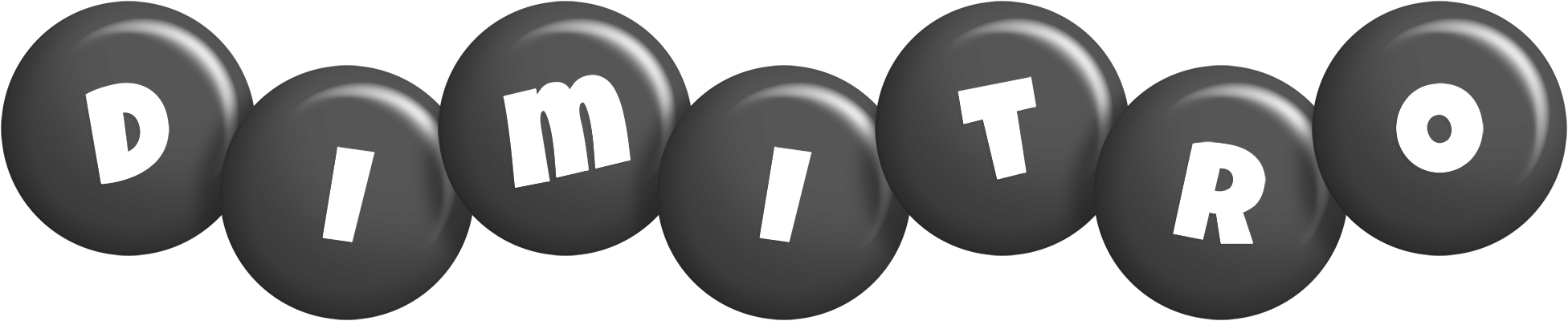 Dimitro candy-black logo