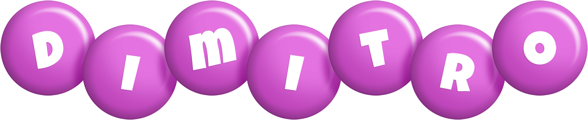 Dimitro candy-purple logo