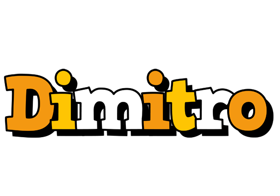Dimitro cartoon logo