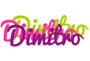 Dimitro flowers logo