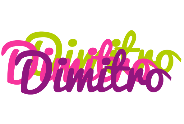 Dimitro flowers logo