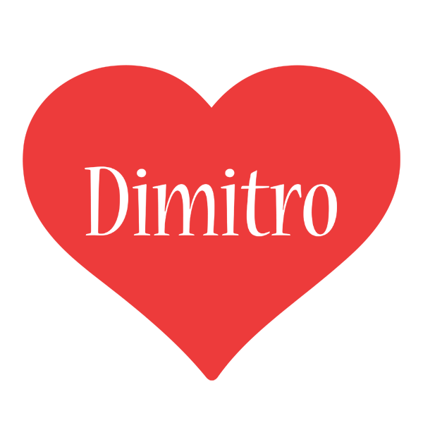 Dimitro love logo