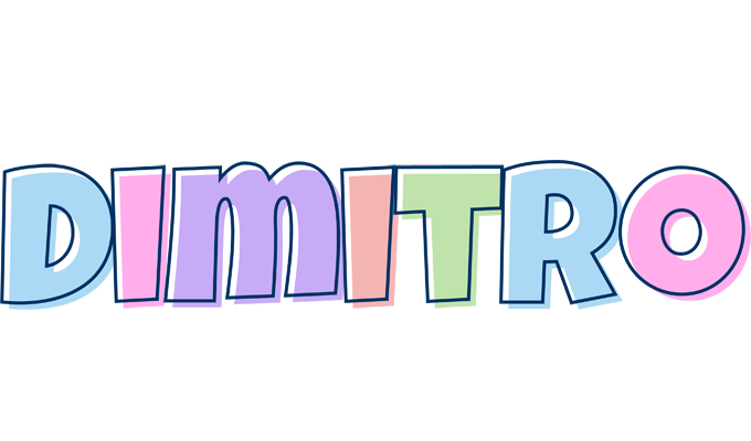 Dimitro pastel logo