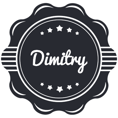 Dimitry badge logo