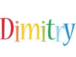 Dimitry birthday logo