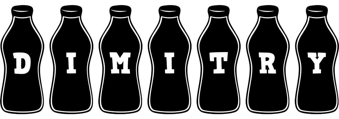 Dimitry bottle logo