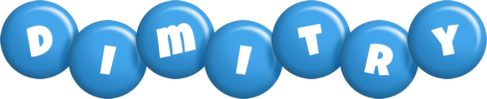 Dimitry candy-blue logo