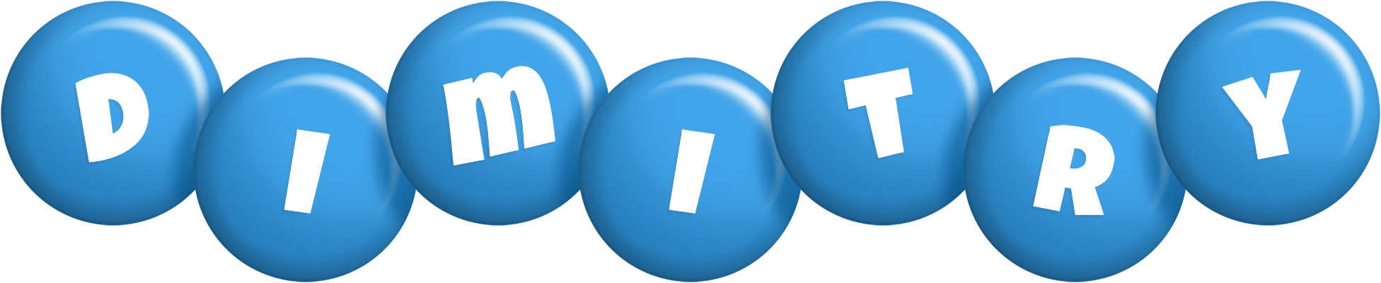 Dimitry candy-blue logo
