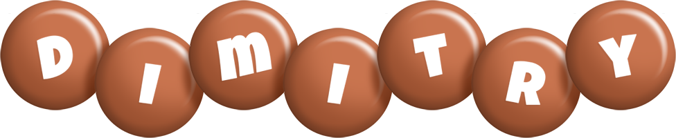 Dimitry candy-brown logo