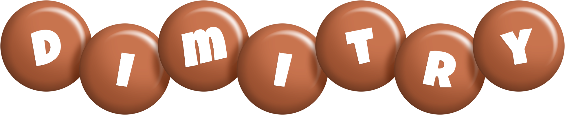 Dimitry candy-brown logo