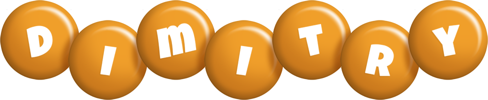Dimitry candy-orange logo