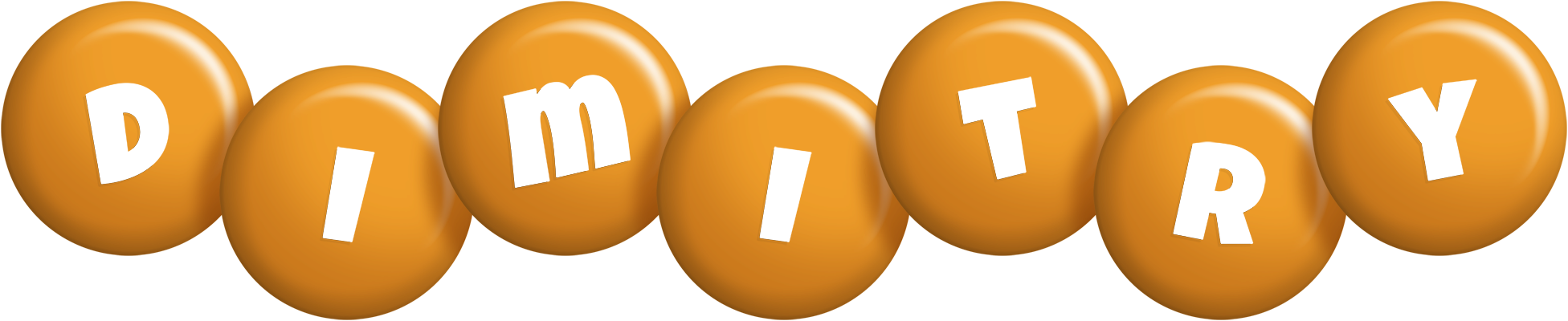 Dimitry candy-orange logo