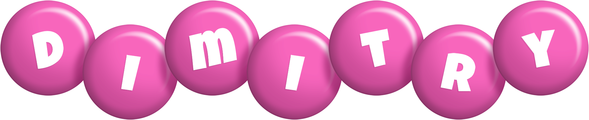 Dimitry candy-pink logo