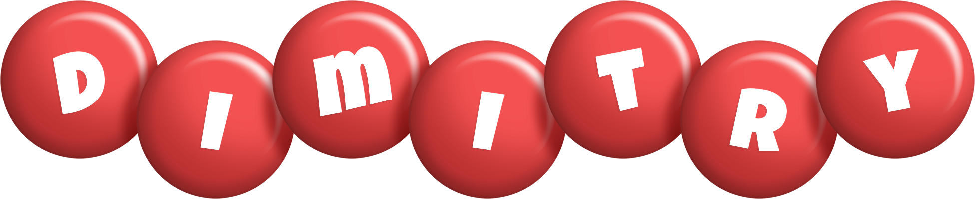 Dimitry candy-red logo