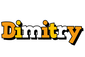 Dimitry cartoon logo