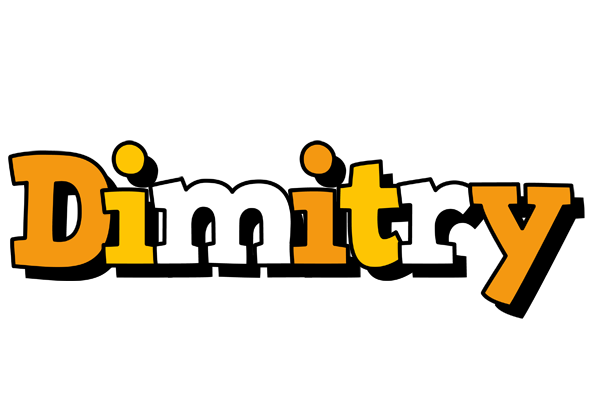 Dimitry cartoon logo