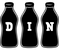 Din bottle logo