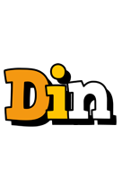 Din cartoon logo