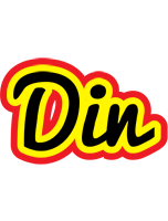 Din flaming logo