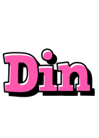 Din girlish logo