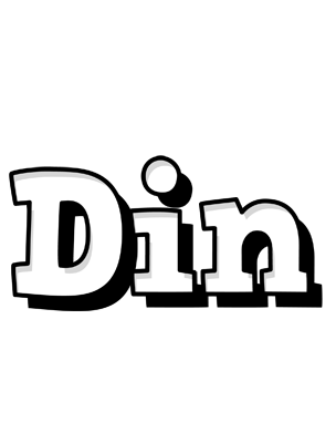 Din snowing logo