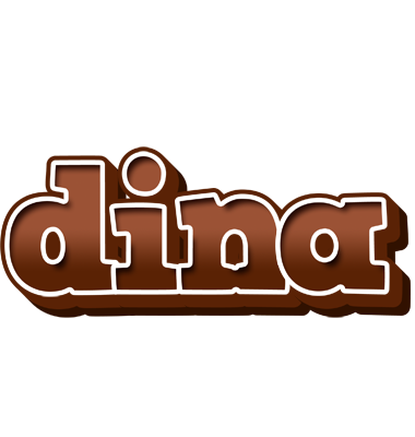 Dina brownie logo