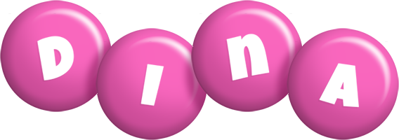 Dina candy-pink logo