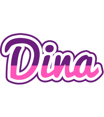 Dina cheerful logo