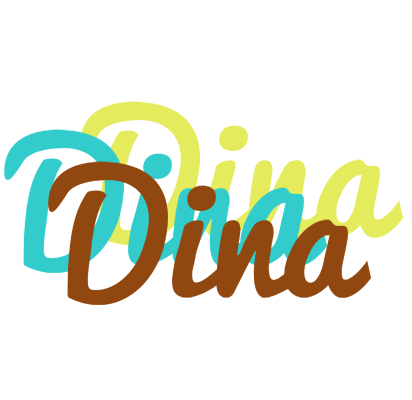 Dina cupcake logo