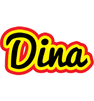 Dina flaming logo