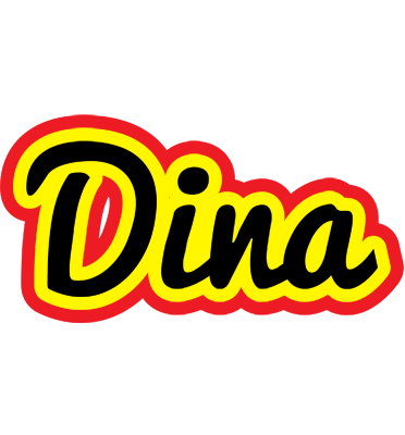 Dina flaming logo
