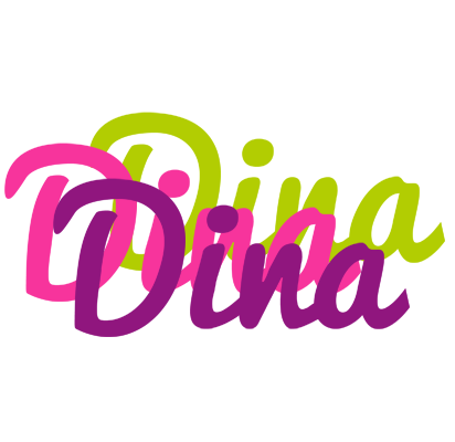 Dina flowers logo
