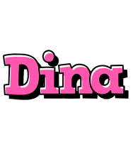 Dina girlish logo