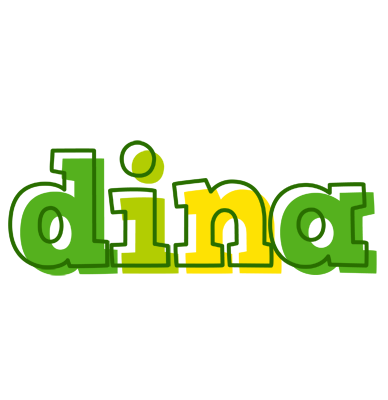 Dina juice logo