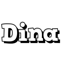 Dina snowing logo