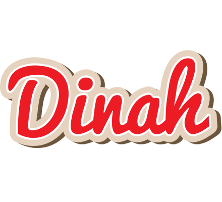 Dinah chocolate logo