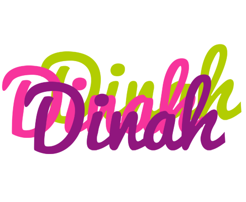 Dinah flowers logo