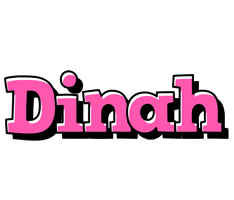 Dinah girlish logo