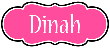 Dinah invitation logo