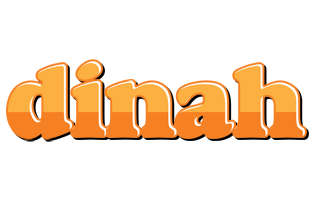 Dinah orange logo