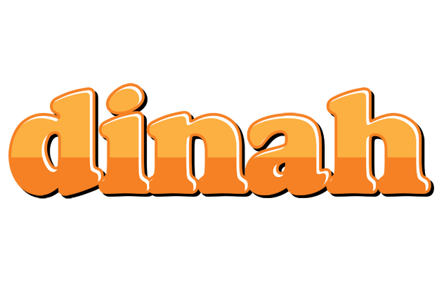 Dinah orange logo