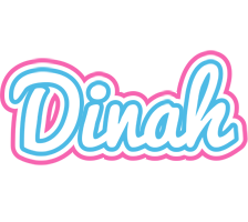 Dinah outdoors logo