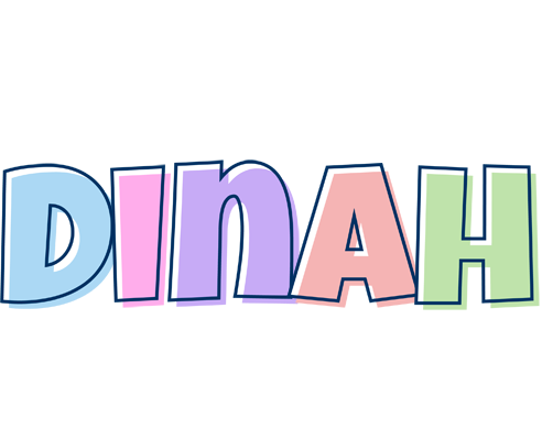 Dinah pastel logo