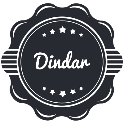 Dindar badge logo