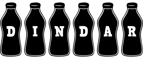 Dindar bottle logo
