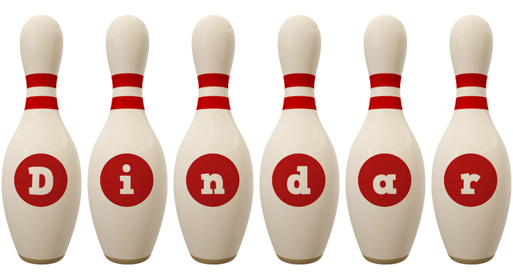 Dindar bowling-pin logo