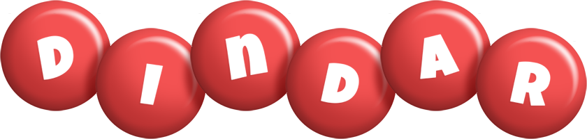 Dindar candy-red logo