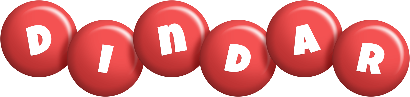 Dindar candy-red logo