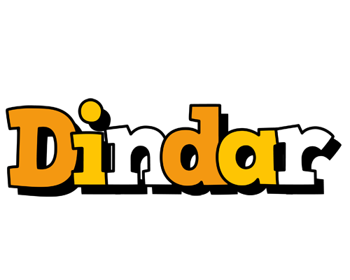 Dindar cartoon logo