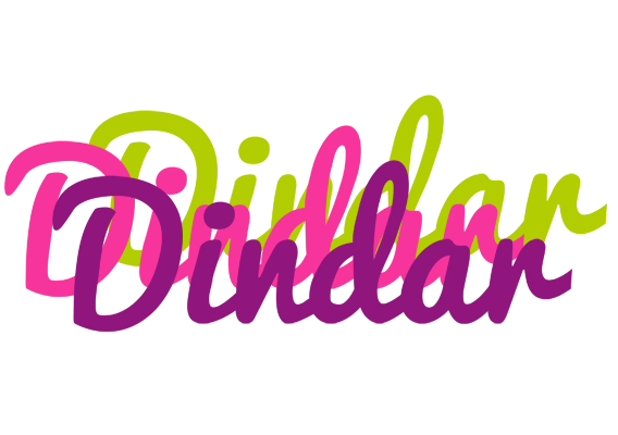 Dindar flowers logo